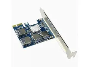 PCIE to PCIE card 1 to 4PCI-E to PCI-E slot 1 Drag four USB3.0 1 Drag four expansion cards PCIE to PCIE card 1 to 4PCI-E to PCI-E slot 1 Drag four USB3.0 1 Drag four expansion cards