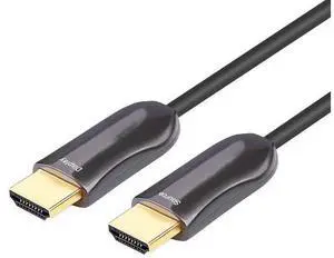AOMOPROING 4K Fiber Optic HDMI Cable 50ft Long Thin Optical HDMI 2.0 Cable 4K60Hz 18Gbps High Speed Slim UHD Video Cord 50 Feet for Monitor Projector AOMOPROING 4K Fiber Optic HDMI Cable 50ft Long Thin Optical HDMI 2.0 Cable 4K60Hz 18Gbps High Speed Slim UHD Video Cord 50 Feet for Monitor Projector