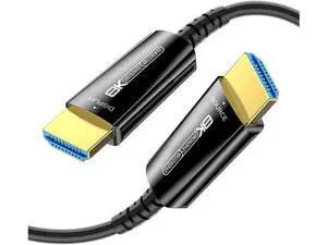 AOMOPROING Fiber Optic HDMI 2.1 Cable, HDMI Cable 25Ft, 48Gbps Ultra High Speed Thin HDMI Cord, 8K@60Hz 4K@240Hz, Dynamic HDR, eARC, HDCP 2.2&2.3, 3D, Compatible for PS4/5/Xbox/TV/Monitor/Laptop AOMOPROING Fiber Optic HDMI 2.1 Cable, HDMI Cable 25Ft, 48Gbps Ultra High Speed Thin HDMI Cord, 8K@60Hz 4K@240Hz, Dynamic HDR, eARC, HDCP 2.2&2.3, 3D, Compatible for PS4/5/Xbox/TV/Monitor/Laptop