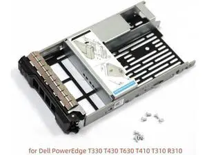 Aomoproing 2.5" to 3.5" Hard Drive Adapter for PowerEdge T330 T430 T630 T410 T310 R310 3.5INCH HDD Tray Caddy Bracket Aomoproing 2.5" to 3.5" Hard Drive Adapter for PowerEdge T330 T430 T630 T410 T310 R310 3.5INCH HDD Tray Caddy Bracket