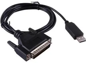 Aomoproing USB RS232 to DB25 Cable for Fanuc CNC Control Data Transfering Serial Cable Compatible C-232R US-232R Aomoproing USB RS232 to DB25 Cable for Fanuc CNC Control Data Transfering Serial Cable Compatible C-232R US-232R
