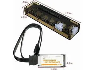Express Card Mini PCI-E Version Expresscard V8.0 EXP GDC Beast PCIe PCI-E PCI Laptop External Independent Video Card Dock Express Card Mini PCI-E Version Expresscard V8.0 EXP GDC Beast PCIe PCI-E PCI Laptop External Independent Video Card Dock