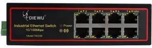 8 Ports 10/100M Industrial Ethernet Enhance Switch 8 Port RJ45 VLAN Signal increased to 250 meters 8 Ports 10/100M Industrial Ethernet Enhance Switch 8 Port RJ45 VLAN Signal increased to 250 meters