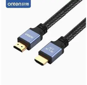 HDMI2.0 4K60HZ high-definition computer monitor TV connection cable Braided mesh extension desktop computer notebook 10m HDMI2.0 4K60HZ high-definition computer monitor TV connection cable Braided mesh extension desktop computer notebook 10m