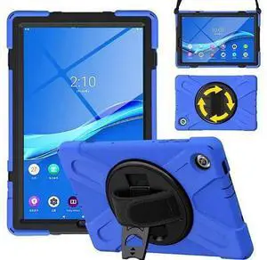 Shoockproof Case for Lenovo Tab M10 HD (2nd Gen) 2020 10.1 Inch Rugged Case with Strap Kickstand Shoulder Belt for TB-X306F / TB-X306X Blue Shoockproof Case for Lenovo Tab M10 HD (2nd Gen) 2020 10.1 Inch Rugged Case with Strap Kickstand Shoulder Belt for TB-X306F / TB-X306X Blue