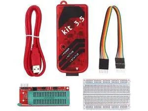 Aomoproing PIC Programming Kit PICKIT3/3.5 Compatible PIC Microcontroller Programmer and in-Ciruit Debugger for Almost PIC MCU with ICSP Interface,Support MPLAB IDE (PICKIT3.5 Kit) Aomoproing PIC Programming Kit PICKIT3/3.5 Compatible PIC Microcontroller Programmer and in-Ciruit Debugger for Almost PIC MCU with ICSP Interface,Support MPLAB IDE (PICKIT3.5 Kit)
