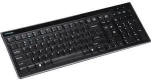 Ken-sing-ton K72357US Slim Type USB Keyboard Compatible with PC or Mac (Black) Ken-sing-ton K72357US Slim Type USB Keyboard Compatible with PC or Mac (Black)