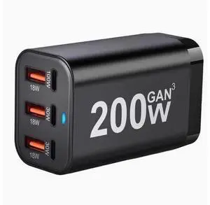 200W Gallium nitride 3C3A Gallium nitride 200W Desktop charger 100W Mobile phone laptop charger 200W Gallium nitride 3C3A Gallium nitride 200W Desktop charger 100W Mobile phone laptop charger