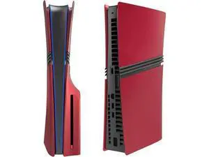 FacePlates for PS5 Pro Disc Edition Cover Plate for PS5 Pro Premium ABS Replacement Plates Anti-Scratch Dustproof Protective Shell Case for PlayStation 5 Pro Disc Version Red FacePlates for PS5 Pro Disc Edition Cover Plate for PS5 Pro Premium ABS Replacement Plates Anti-Scratch Dustproof Protective Shell Case for PlayStation 5 Pro Disc Version Red