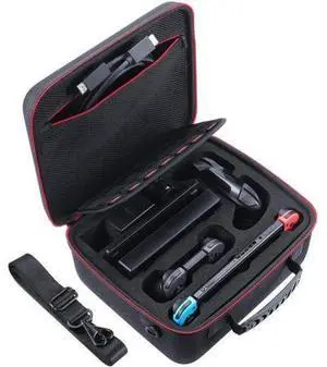 Werleo Deluxe Carry Case for Nintendo Switch Werleo Hard Travel Case Fit Nintendo Switch System and Pro Controller Werleo Deluxe Carry Case for Nintendo Switch Werleo Hard Travel Case Fit Nintendo Switch System and Pro Controller