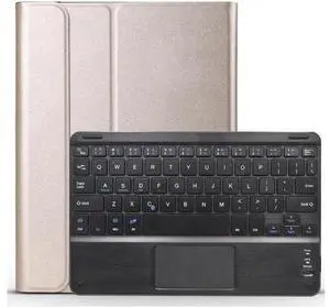 Touchpad Keyboard Case for Xiaomi Pad 5 / Xiaomi Pad 5 Pro 11 inch 2021/ Xiaomi Pad 5 Pro 5G Detachable Wireless Keyboard with Trackpad & Pencil Holder Gold Touchpad Keyboard Case for Xiaomi Pad 5 / Xiaomi Pad 5 Pro 11 inch 2021/ Xiaomi Pad 5 Pro 5G Detachable Wireless Keyboard with Trackpad & Pencil Holder Gold