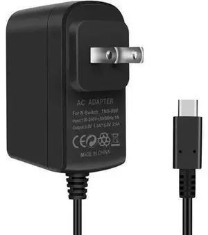 AC Adapter for Nintendo Switch KINGTOP Nintendo Switch Charger with 5FT USB Type C Cable 15V 2.6A Fast Travel Wall Charger for Nintendo Switch and Pro Controller Supports TV Mode and Dock Station AC Adapter for Nintendo Switch KINGTOP Nintendo Switch Charger with 5FT USB Type C Cable 15V 2.6A Fast Travel Wall Charger for Nintendo Switch and Pro Controller Supports TV Mode and Dock Station