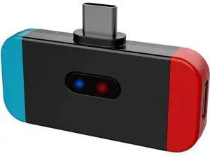 Bluetooth 5.0 Audio Transmitter Adapter with USB C Plug & Play Pass-Through PD High Speed Charging Support in Game Voice Chat for Nintendo Switch Sony PS4 Bluetooth 5.0 Audio Transmitter Adapter with USB C Plug & Play Pass-Through PD High Speed Charging Support in Game Voice Chat for Nintendo Switch Sony PS4
