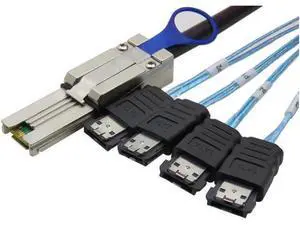 Aomoproing Mini SAS 26P SFF 8088 TO 4* ESATA 7P Cable 3m Aomoproing Mini SAS 26P SFF 8088 TO 4* ESATA 7P Cable 3m