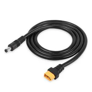 XT60 to DC5521 Power Cable, XT-60 Male to DC 5.5mm x 2.1mm Male Adapter Cord for FPV Goggles,etc. 1m XT60 to DC5521 Power Cable, XT-60 Male to DC 5.5mm x 2.1mm Male Adapter Cord for FPV Goggles,etc. 1m
