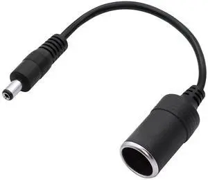 12/24V Cigarette Lighter Power Supply Cable DC 5.5mm x 2.1mm Male to Female Cigarette Lighter Plug Adapter for Car Charger,Car Refrigerator,Car Air Pump etc(1ft 30cm) 12/24V Cigarette Lighter Power Supply Cable DC 5.5mm x 2.1mm Male to Female Cigarette Lighter Plug Adapter for Car Charger,Car Refrigerator,Car Air Pump etc(1ft 30cm)
