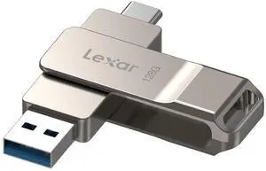 D40E 128GB Dual USB 3.2 Gen 1 Type-C Jump Drive, USB-C Flash Metal Housing Swivel Design Thumb Drive(Champagne Silver) D40E 128GB Dual USB 3.2 Gen 1 Type-C Jump Drive, USB-C Flash Metal Housing Swivel Design Thumb Drive(Champagne Silver)