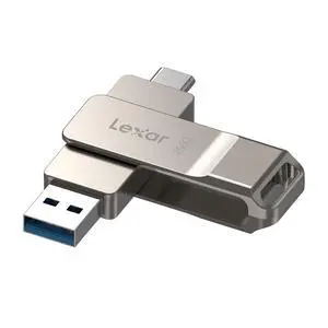 D40E 256GB Dual USB 3.2 Gen 1 Type-C Jump Drive, USB-C Flash Metal Housing Swivel Design Thumb Drive(Champagne Silver) D40E 256GB Dual USB 3.2 Gen 1 Type-C Jump Drive, USB-C Flash Metal Housing Swivel Design Thumb Drive(Champagne Silver)