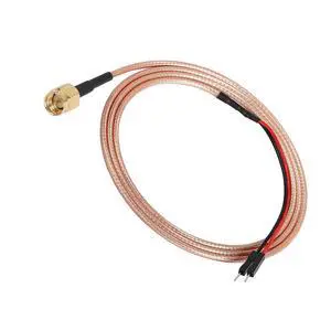 SMA Male to Dupont Wire Coaxial Coax Test Leads Cable Connector Adapter Extension Wire (Red+Black)-1 pcs SMA Male to Dupont Wire Coaxial Coax Test Leads Cable Connector Adapter Extension Wire (Red+Black)-1 pcs