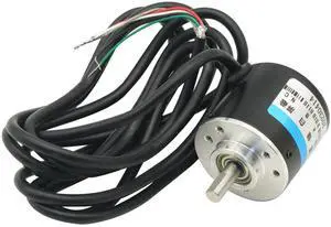 Photoelectric Incremental Rotary Encoder 600PPR AB 2 Phase DC5-24V NPN Optical Encoder Photoelectric Incremental Rotary Encoder 600PPR AB 2 Phase DC5-24V NPN Optical Encoder