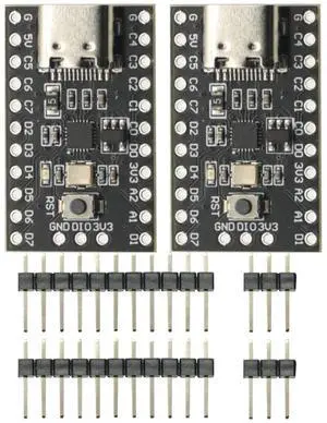 2Pcs Type-C USB CH32V003 Development Board Minimum System core Board for Nano RISC-V 2Pcs Type-C USB CH32V003 Development Board Minimum System core Board for Nano RISC-V