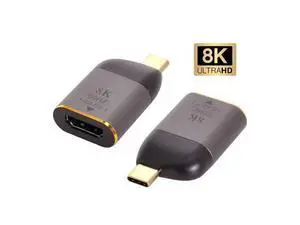 4 USB-C Type-C Male Source to HDTV 2.0 Female Display 8K 60HZ UHD 4K HDTV Monitor Adapter 4 USB-C Type-C Male Source to HDTV 2.0 Female Display 8K 60HZ UHD 4K HDTV Monitor Adapter