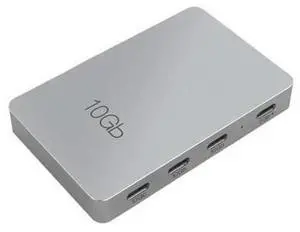 Docking Station Gray Aluminum Alloy USB3.2 Gen2 10Gbps 7-In-1 With PD 100W Charging Expansion Multifunction Hub Docking Station Gray Aluminum Alloy USB3.2 Gen2 10Gbps 7-In-1 With PD 100W Charging Expansion Multifunction Hub