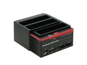 Docking Station Hard Drive Enclosure 2.5"/3.5" USB 3.0 to 2 SATA Ports 1 IDE Port External HDD Hard Drive Card Reader USB3.0 Hub with OTB/OTC Offline Docking Station Hard Drive Enclosure 2.5"/3.5" USB 3.0 to 2 SATA Ports 1 IDE Port External HDD Hard Drive Card Reader USB3.0 Hub with OTB/OTC Offline
