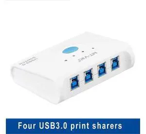 USB3.0 sharing switch type-B 4 port usb3.0 hub printer sharing switch Four in and one out MT-SW341 USB3.0 sharing switch type-B 4 port usb3.0 hub printer sharing switch Four in and one out MT-SW341