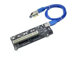 PCI Adapter | Single/Dual Slot Converter with USB 3.0 Cable | Legacy Device Expansion for Audio Interfaces & Capture Cards PCI Adapter | Single/Dual Slot Converter with USB 3.0 Cable | Legacy Device Expansion for Audio Interfaces & Capture Cards