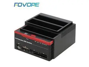2.5"/3.5" USB 3.0 to 2 SATA Ports 1 IDE Port External HDD Hard Drive Disk Docking Station Card Reader USB3.0 Hub with OTB/OTC Color: US Plug 2.5"/3.5" USB 3.0 to 2 SATA Ports 1 IDE Port External HDD Hard Drive Disk Docking Station Card Reader USB3.0 Hub with OTB/OTC Color: US Plug
