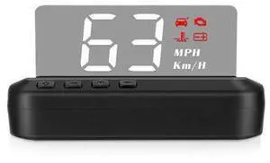 LED Stereo Imaging Display HUD Head-up Display Speedometer Car Diagnostic Tool OBD? Fault Code Elimination Safe Driving Computer Overspeed Fault Alarm LED Stereo Imaging Display HUD Head-up Display Speedometer Car Diagnostic Tool OBD? Fault Code Elimination Safe Driving Computer Overspeed Fault Alarm