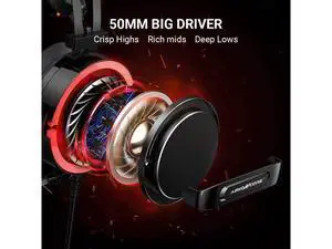 ABKONCORE CH713M Gaming Headset Esport with 7.1 Sound Card, Gaming Headphones for PS4, PC, Xbox, Nintendo Switch, Laptop, Mac with Noise-Cancelling Mic, Bass Vibration, LED Light, in-line Controller ABKONCORE CH713M Gaming Headset Esport with 7.1 Sound Card, Gaming Headphones for PS4, PC, Xbox, Nintendo Switch, Laptop, Mac with Noise-Cancelling Mic, Bass Vibration, LED Light, in-line Controller