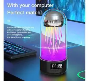 CORN Creative Jellyfish Bluetooth Speaker Colorful Lamp Octopus Audio Mini Portable Subwoofer Decoration Gift Factory Orange CORN Creative Jellyfish Bluetooth Speaker Colorful Lamp Octopus Audio Mini Portable Subwoofer Decoration Gift Factory Orange