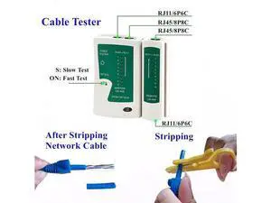 Rj45 Crimp Tool Kit Pass Through and Standard Cat6 Cat6A Cat5 Cat5e rj45 Crimping Tool with 50pcs rj45 Cat6 Pass Through Connectors, 20pcs Covers, 1 Network Cable Tester, 2 Wire Strippers, 1 Cutter Rj45 Crimp Tool Kit Pass Through and Standard Cat6 Cat6A Cat5 Cat5e rj45 Crimping Tool with 50pcs rj45 Cat6 Pass Through Connectors, 20pcs Covers, 1 Network Cable Tester, 2 Wire Strippers, 1 Cutter