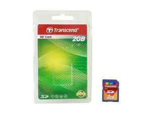 Transcend 2GB Secure Digital (SD) Flash Card Model TS2GSDC Transcend 2GB Secure Digital (SD) Flash Card Model TS2GSDC