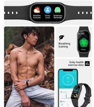 Fitness Tracker HR, Activity Tracker Watch with Heart Rate Monitor, Waterproof Smart Fitness Band with Step Counter, Pedometer Watch for Kids Women and Men-Black Fitness Tracker HR, Activity Tracker Watch with Heart Rate Monitor, Waterproof Smart Fitness Band with Step Counter, Pedometer Watch for Kids Women and Men-Black