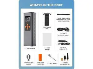 Portable Tire Inflator, CORN 150PSI Small Air Compressor 2X Faster Mini Cordless Air Pump for Car Tires Compact Auto Wheel Bike Mini Tire Pump Portable Tire Inflator, CORN 150PSI Small Air Compressor 2X Faster Mini Cordless Air Pump for Car Tires Compact Auto Wheel Bike Mini Tire Pump
