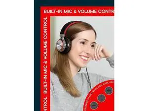 Artix CL750 Foldable Noise Isolating On Ear Headphones Wired with Microphone and Volume Control, Stereo Head Phones Corded with Adjustable Headband for Computer, Laptop and Cell Phone Artix CL750 Foldable Noise Isolating On Ear Headphones Wired with Microphone and Volume Control, Stereo Head Phones Corded with Adjustable Headband for Computer, Laptop and Cell Phone