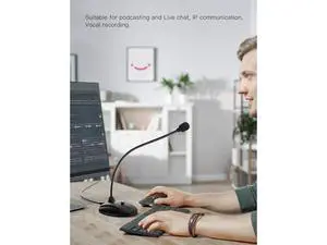 USB Computer Microphone, Fifine Plug &Play Desktop Condenser PC Laptop Mic,Mute Button with LED Indicator, Compatible with Windows/Mac, Ideal for YouTube,Zoom,Recording,Twitch Games(K05 USB Computer Microphone, Fifine Plug &Play Desktop Condenser PC Laptop Mic,Mute Button with LED Indicator, Compatible with Windows/Mac, Ideal for YouTube,Zoom,Recording,Twitch Games(K05