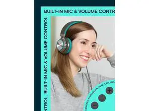 Artix CL750 Foldable Noise Isolating On Ear Headphones Wired with Microphone and Volume Control, Stereo Head Phones Corded with Adjustable Headband for Computer, Laptop and Cell Phone Artix CL750 Foldable Noise Isolating On Ear Headphones Wired with Microphone and Volume Control, Stereo Head Phones Corded with Adjustable Headband for Computer, Laptop and Cell Phone