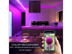 Daybetter 32.8ft 10m Led Strip Lights, Flexible Color Changing 5050 RGB 300 LEDs Light Strips Kit Work with App Daybetter 32.8ft 10m Led Strip Lights, Flexible Color Changing 5050 RGB 300 LEDs Light Strips Kit Work with App