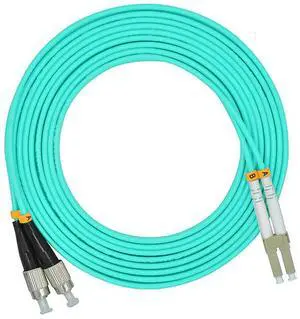 20Meters 65ft LC to FC Duplex 50/125 10G OM3 Multi-Mode Fiber Optic Cable Jumper Optical Patch Cord LC-FC 20Meters 65ft LC to FC Duplex 50/125 10G OM3 Multi-Mode Fiber Optic Cable Jumper Optical Patch Cord LC-FC