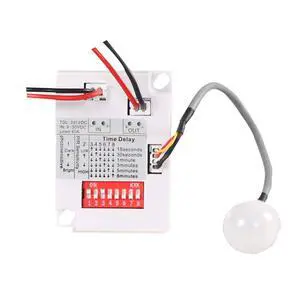 12V 24V PIR Motion Sensor 7-10M Switch IR Infrared Human Body Induction Sensor Detector Switch for LED Light Switch 12V 24V PIR Motion Sensor 7-10M Switch IR Infrared Human Body Induction Sensor Detector Switch for LED Light Switch
