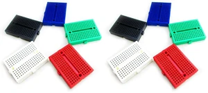 6pcs SYB-170 Mini Breadboard Colorful Breadboard Small Plates (Pack of 2) 6pcs SYB-170 Mini Breadboard Colorful Breadboard Small Plates (Pack of 2)