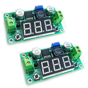 2pcs LM2596 Adjustable DC-DC Step Down Buck Power Convert Module 4.0-40V Input t 2pcs LM2596 Adjustable DC-DC Step Down Buck Power Convert Module 4.0-40V Input t
