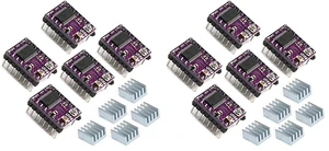 5pcs DRV8825 Stepper Motor Driver Module for 3D Printer RepRap 4 RAMPS1.4 StepSt 5pcs DRV8825 Stepper Motor Driver Module for 3D Printer RepRap 4 RAMPS1.4 StepSt