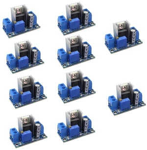 10pcs LM317 DC-DC Converter Buck Step Down Circuit Board Module Linear Regulator 10pcs LM317 DC-DC Converter Buck Step Down Circuit Board Module Linear Regulator