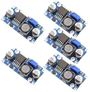 5pcs LM2596S-ADJ Power Module DC-DC Buck Regulator 3A Adjustable 5V/12V/24V 5pcs LM2596S-ADJ Power Module DC-DC Buck Regulator 3A Adjustable 5V/12V/24V