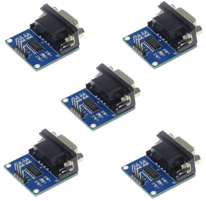 5pcs RS232 to TTL Converter Module COM Serial Port Board MAX3232 MAX232CSE 5pcs RS232 to TTL Converter Module COM Serial Port Board MAX3232 MAX232CSE
